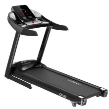 Máquina de ejercicio de cinta de correr con motor DC 2.5HP con pantalla LED